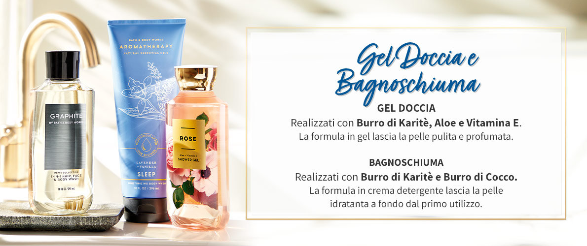 Gel Doccia e Bagnoschiuma
